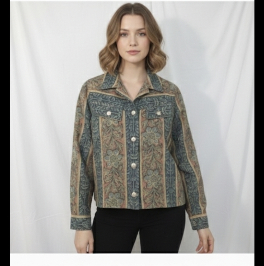 Gotcha Covered Women’s Blazer / Jacket Size Small .Made in U.S.A.